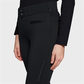 Samshield Clara Winter Fuld Grip Ridebukser - Sort